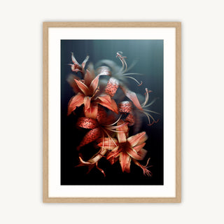 Tigers in Bloom - Fine Art Print