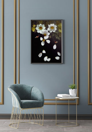 Falling Dahlias - Fine Art Print